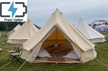 4 person glamping tent