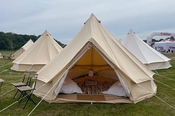 4 person glamping tent