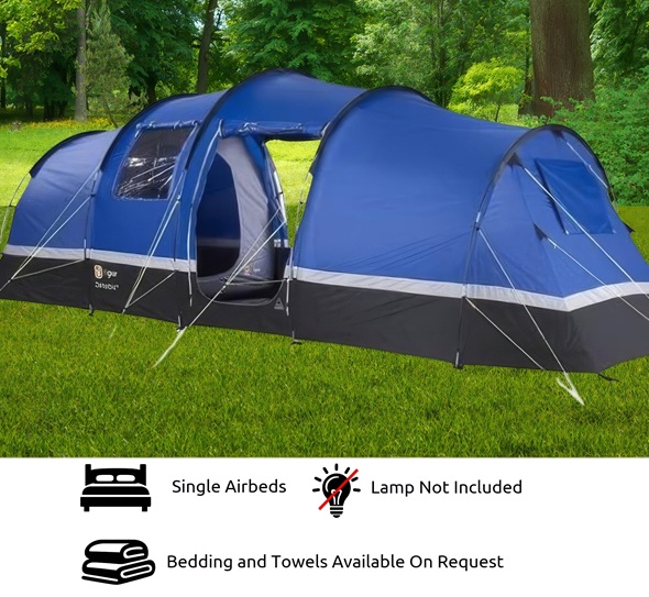 4/5 Person Standard Tent - Belgian F1 Grand Prix