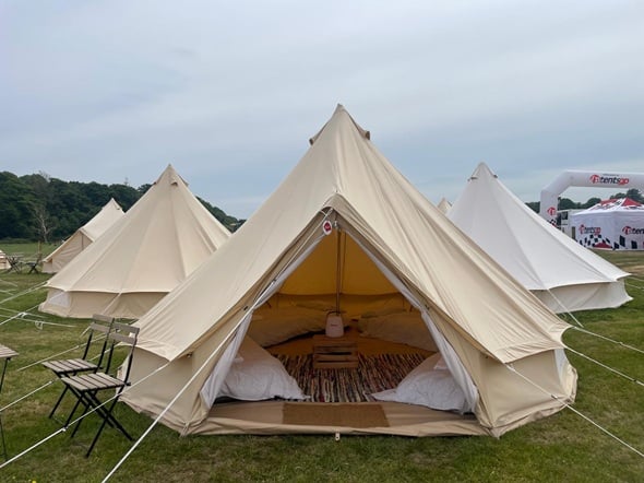 4/5 Person Glamping Tent - Belgian F1 Grand Prix