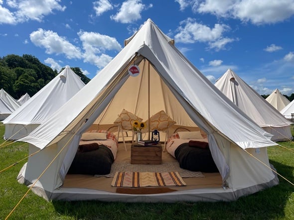 2/3 Person Glamping Tent - Belgian F1 Grand Prix